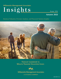 Willamette Management Advisors Autumn 2022 Insights